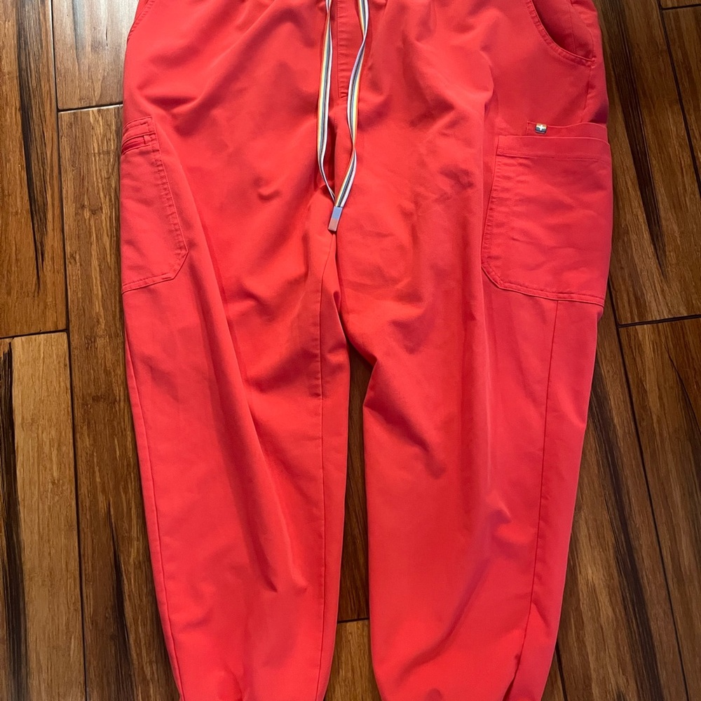 Rare Figs Zamora Hibiscus Joggers Pride Edition 4XL Tall Scrubs